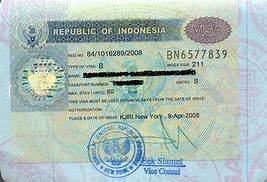 Image result for Visa Indonesia