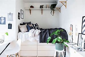 Image result for Tiny Master Bedroom Design IKEA