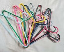 Image result for Colored Plastic Clothes Hangers