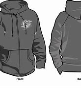 Image result for Black Hoodie Sweatshirt Template