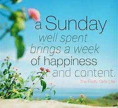 Image result for Favorite Sunday Quotes