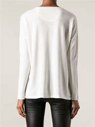 Image result for Women's White Crew Neck Sweater