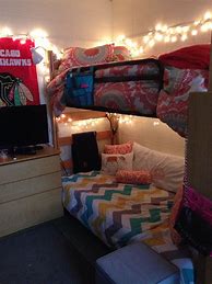 Image result for Loft Bed for College Dorm