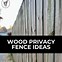 Image result for Building a DIY Privacy Fence