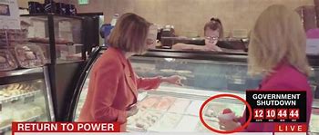 Image result for Pelosi Eating Ice Cream