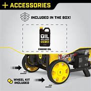 Image result for Champion Power Equipment Portable Generator: Gasoline, 9200 W, 11500 W, 76.7 / 38.3, Electric/Recoil Model: 100485