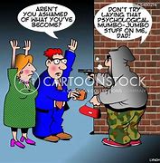 Image result for Crime Funny Cartoon
