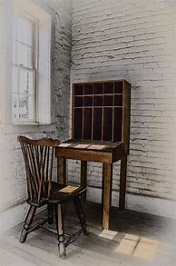 Image result for Antique Wooden Desk