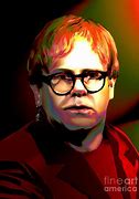 Image result for Elton John Abstract Art