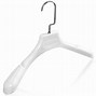 Image result for White Plastic Hangers with Hook