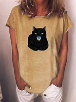 Image result for Plus Size Cat T-Shirts