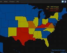Image result for United States Power Outage Map