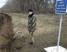 Image result for Russian Ukraine Border Wall