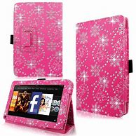 Image result for Kindle Fire Pink Glitter Case