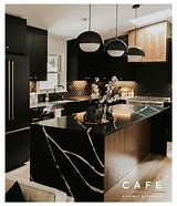 Image result for Kitchen with Black Bosch Appliances