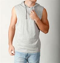 Image result for Men's Sleeveless Hoodie Gym
