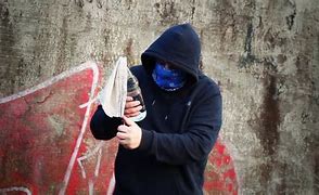 Image result for Guy with Molotov Cocktail