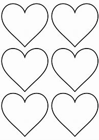 Image result for Printable Heart Templates to Print