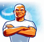 Image result for Mr. Clean Cartoon