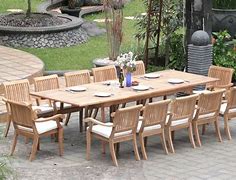 Image result for Big Outdoor Dining Table