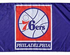 Image result for Philadelphia 76Ers Flag