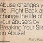 Image result for Surviving Domestic Violence Quotations