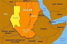 Image result for Darfur Region Map