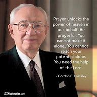 Image result for LDS Quotes About Prayer
