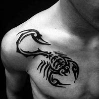 Image result for Tribal Scorpio Tattoo