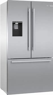 Image result for Bosch 500 21.6-Cu Ft Counter-Depth Built-In French Door Refrigerator With Ice Maker (Stainless Steel) ENERGY STAR | B36CD50SNS