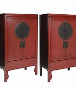 Image result for Chinese Antique Red Cabinets