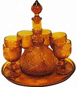 Image result for Carraway Personalized Decanter Set With Box And Cigar Glasses