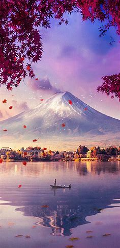 1440x2960 Mount Fuji Mesmerising View 4k Samsung Galaxy Note 9,8, S9,S8,S8+ QHD HD 4k Wallpapers, Images, Backgrounds, Photos and Pictures