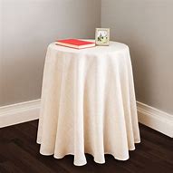 Image result for Round White Table Cover