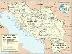 Image result for Yugoslavia River Map