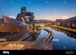 Image result for Guggenheim Museum Bilbao Spain River