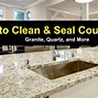 Image result for Clean and Re Seal Granite Countertops