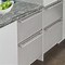Image result for Built in Undercounter Freezer Drawers