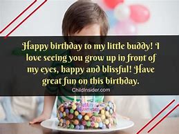 Image result for Little Boy Birthday Quotes