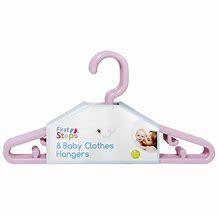 Image result for Pink Baby Clothes Hangers