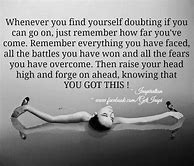 Image result for Don't Doubt Yourself Quotes