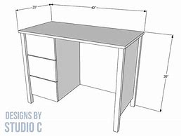 Image result for Student Desk Dimensions