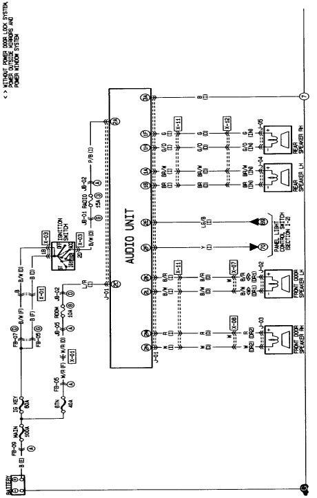 1991 Mazda B2200 Radio Wiring Diagram   Wiring Diagram