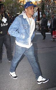 Image result for Chris Brown Wearing Jordan 11