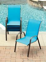 Image result for Blue Stackable Chairs