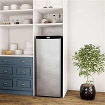 Image result for Show-Only Frost Free Apartment Size Freezer in Upright