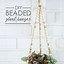 Image result for Beaded Plant Hangers Indoor