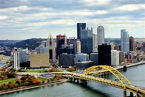 Image result for Pittsburgh Fort Pitt Bridge City View