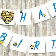 Image result for Minion Birthday Banner