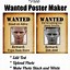 Image result for Wanted Poster Example